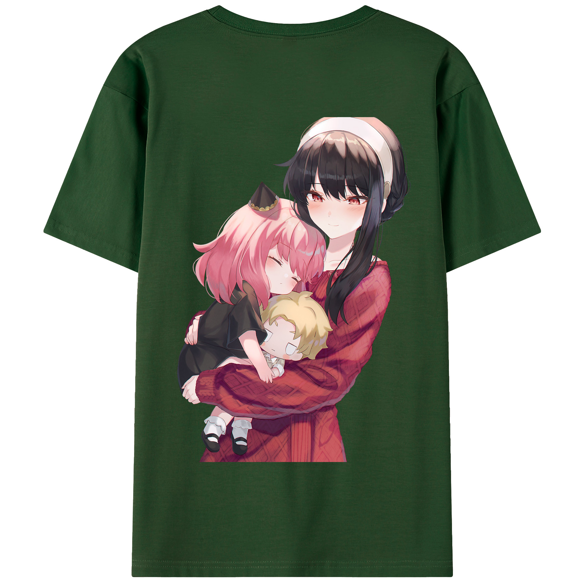 （画像用） SPY×FAMILY间谍家家酒 綿100％半袖Tシャツ（背面プリント）